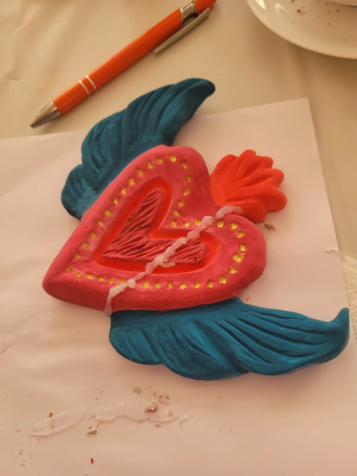 Cierre creativo del Taller corazón